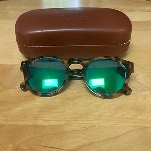illesteva tortoise frame sunglasses